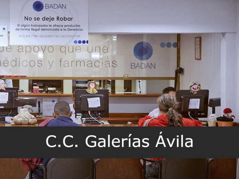 Badan en C.C. Galerías Ávila