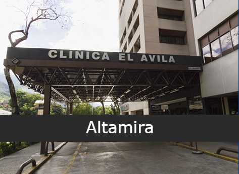Clínica El Ávila en Altamira