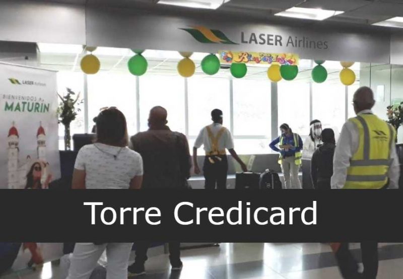 Laser Airlines en Torre Credicard
