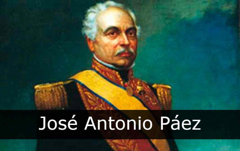 Biografía de José Antonio Páez (resumen)