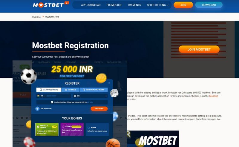 Mostbet Online Casino Welcome Bonus Offer India